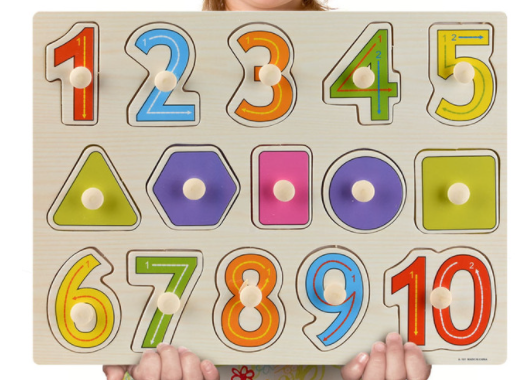 Wooden Puzzles Set for Toddlers | Alphabet, Fruits & Animals Learning Toys