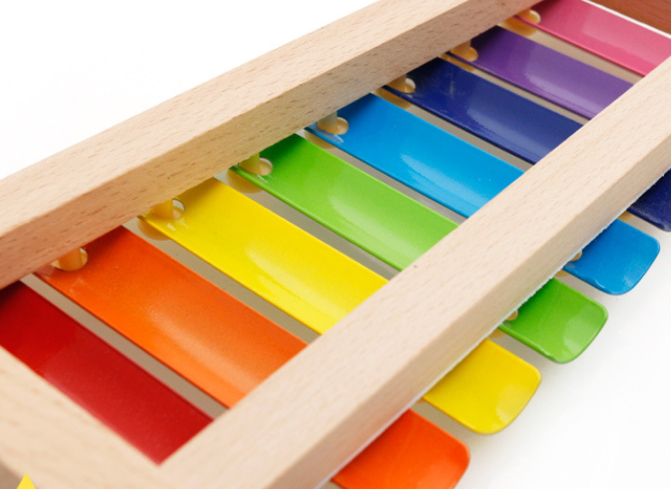 Colorful Wooden Xylophone for Kids | Early Childhood Musical Development Toy
