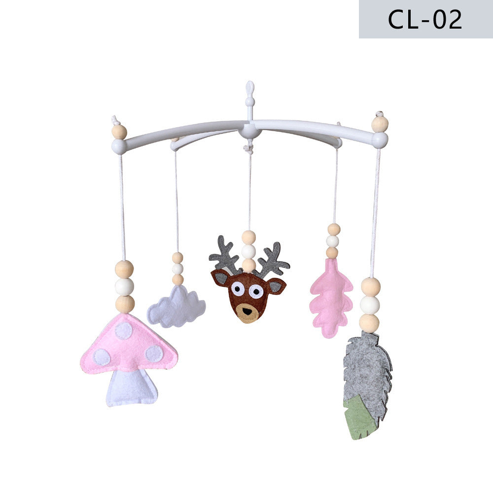 Nordic Style Crib Felt Wind Chime Crib Bell