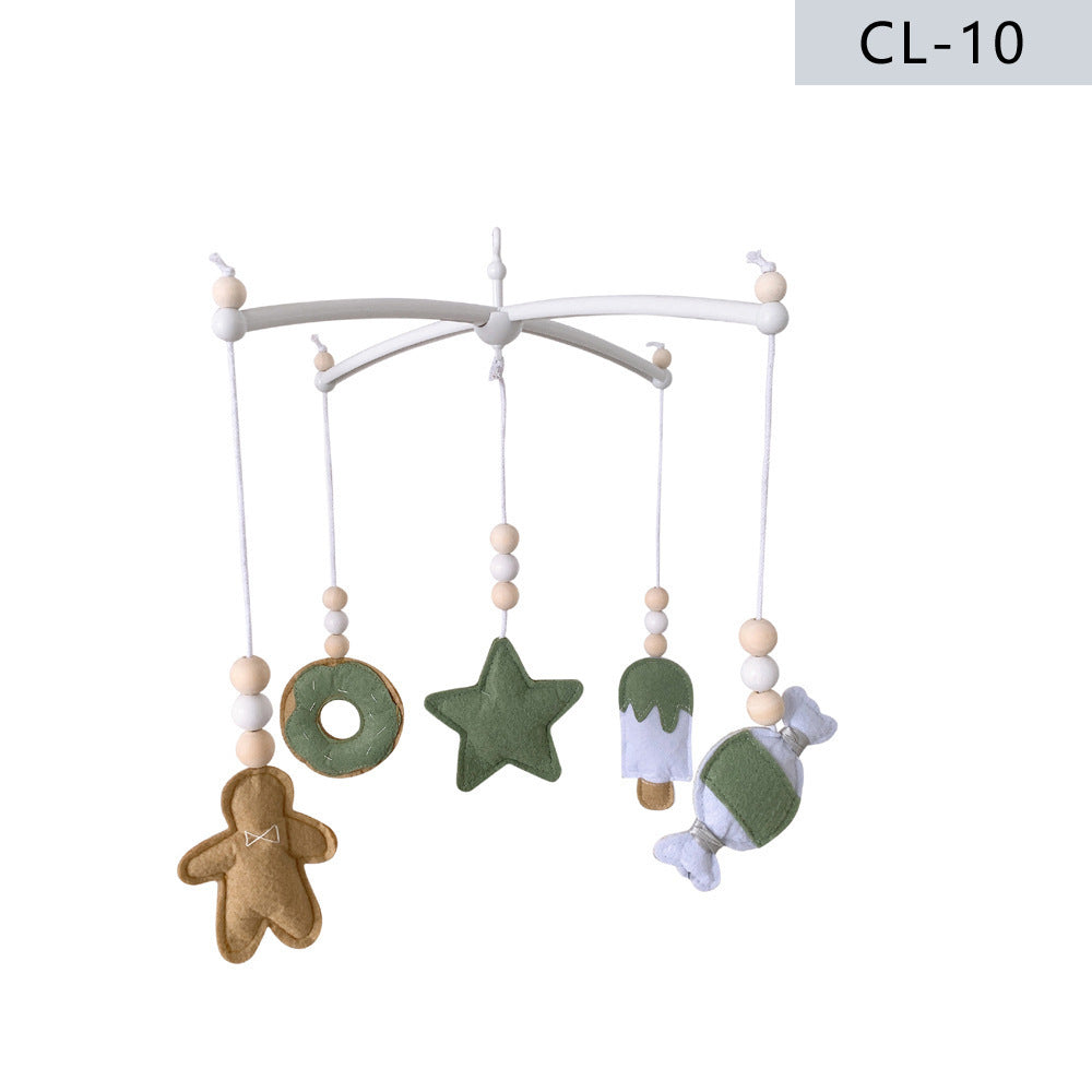 Nordic Style Crib Felt Wind Chime Crib Bell
