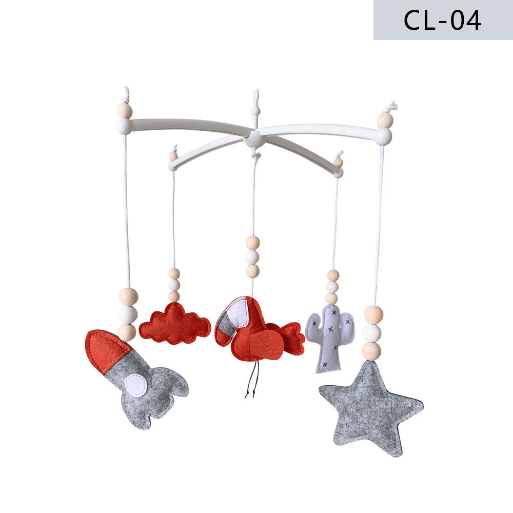 Nordic Style Crib Felt Wind Chime Crib Bell