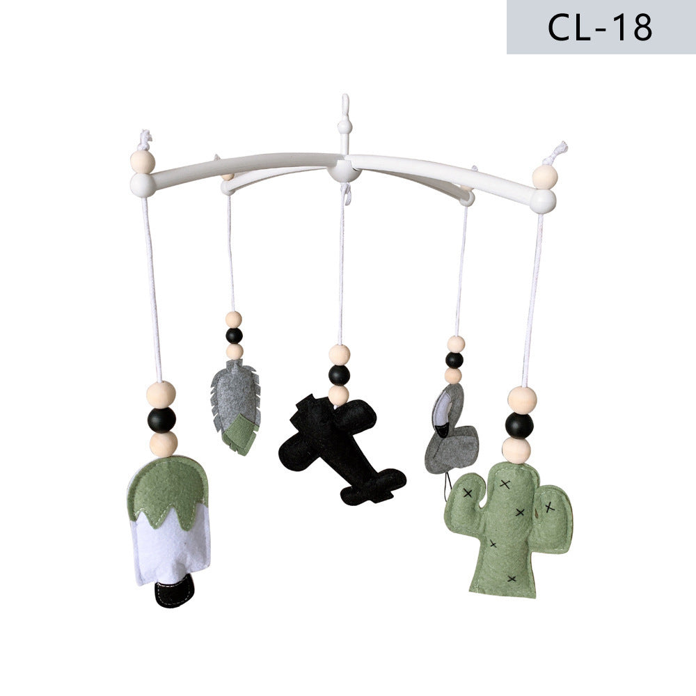 Nordic Style Crib Felt Wind Chime Crib Bell