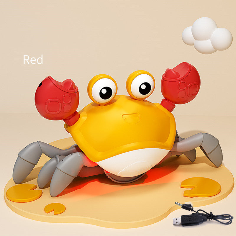 Induction Escape Crab: Rechargeable Interactive Climbing Toy for Kids