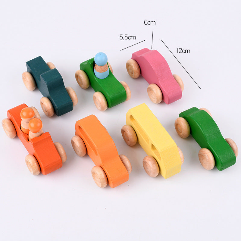 Colorful Wooden Toy Set for Imaginative Play | Eco-Friendly Kids&
