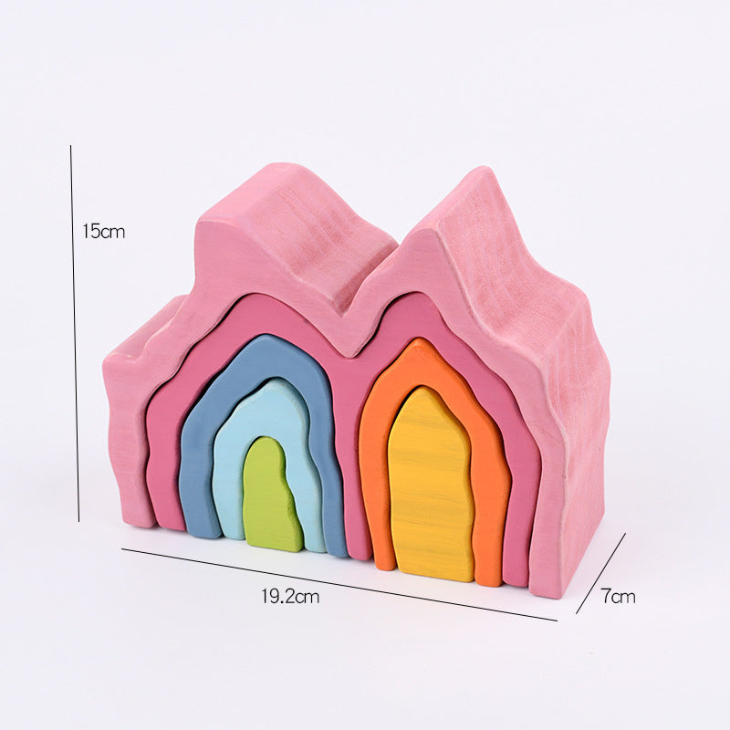 Colorful Wooden Toy Set for Imaginative Play | Eco-Friendly Kids&