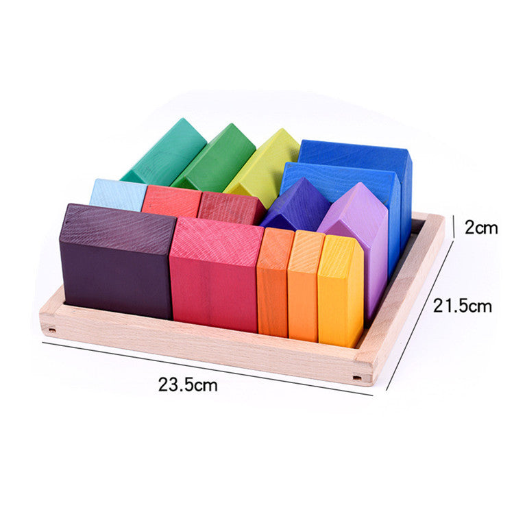 Colorful Wooden Toy Set for Imaginative Play | Eco-Friendly Kids&