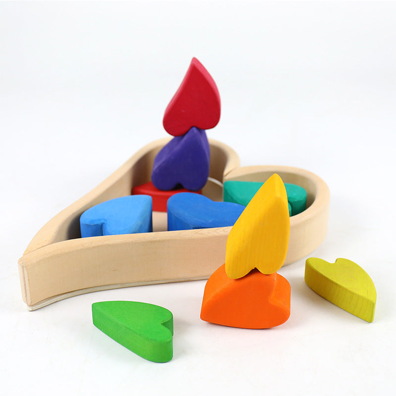 Colorful Wooden Toy Set for Imaginative Play | Eco-Friendly Kids&