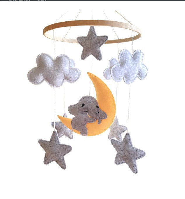 Crib Wind Chime Felt Ornaments