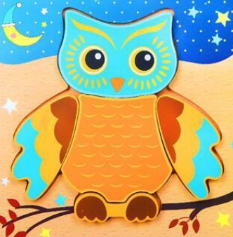 Vibrant 3D Wooden Puzzle Set for Kids | Educational and Fun Animal and Vehicle Shapes