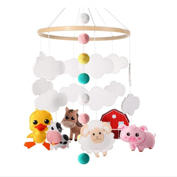 Crib Wind Chime Felt Ornaments