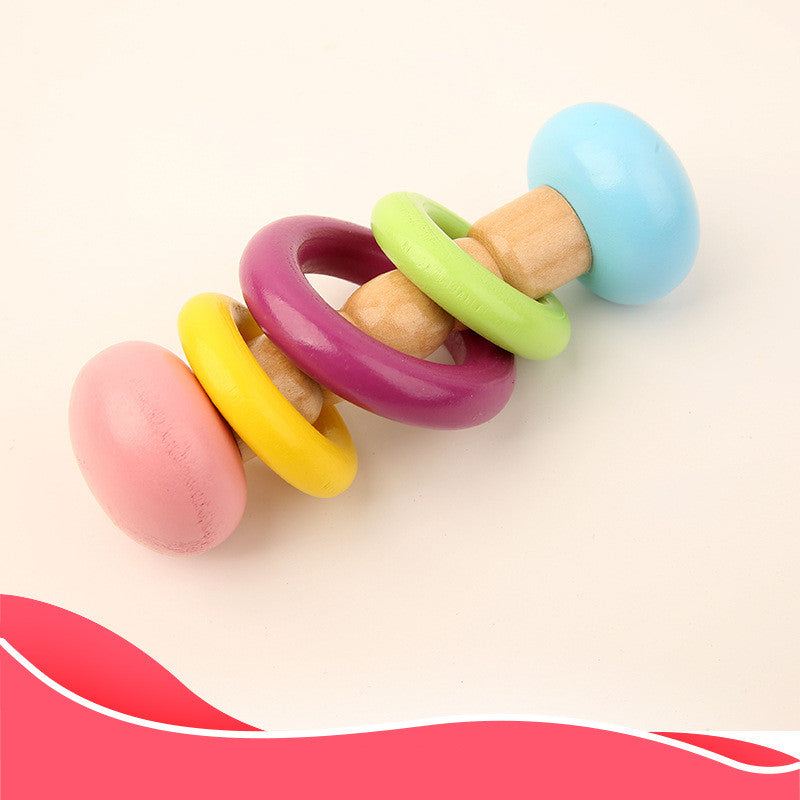 Wooden Early Childhood Education Bells | Fun Shapes for Toddlers 2+