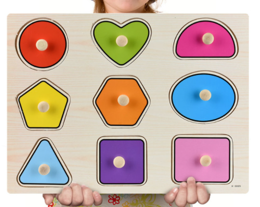 Wooden Puzzles Set for Toddlers | Alphabet, Fruits & Animals Learning Toys