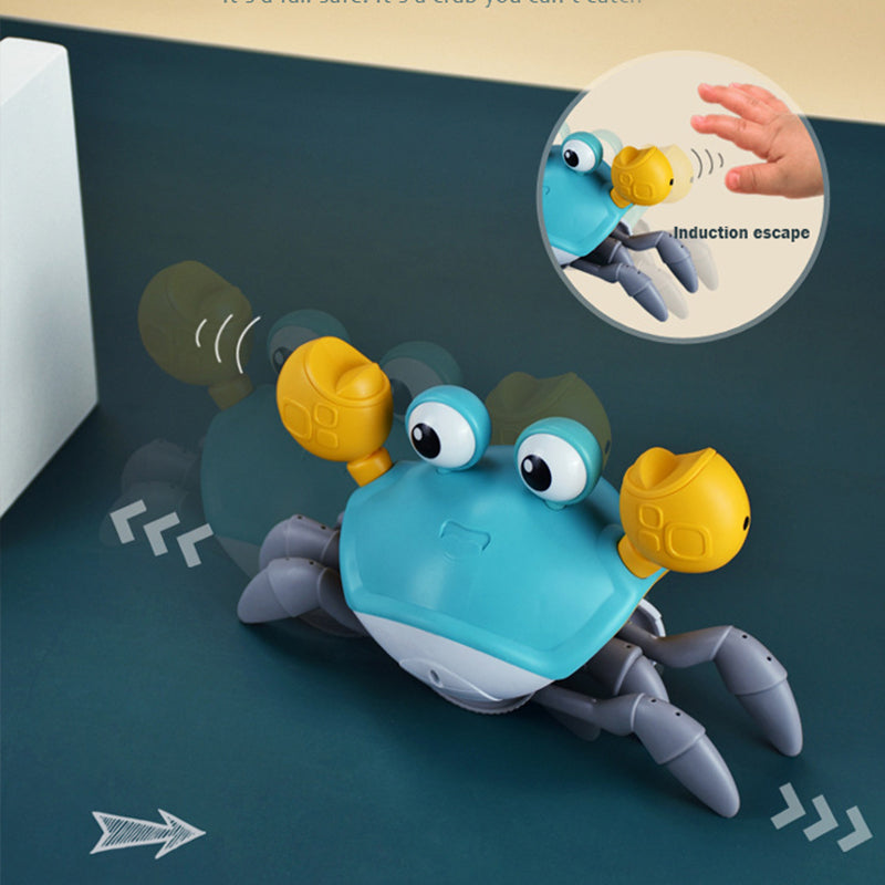 Induction Escape Crab: Rechargeable Interactive Climbing Toy for Kids