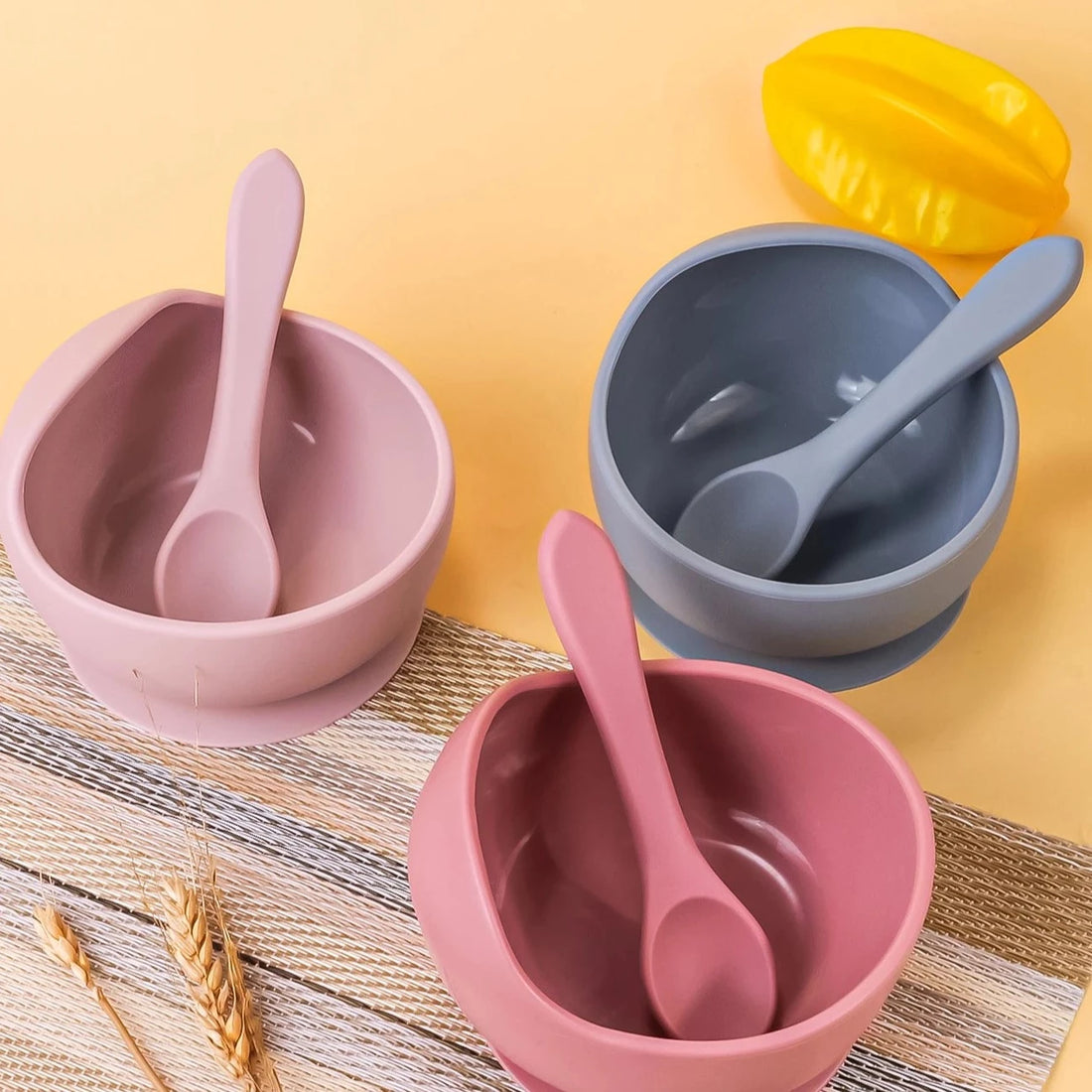 Silicone Sucker Bowl