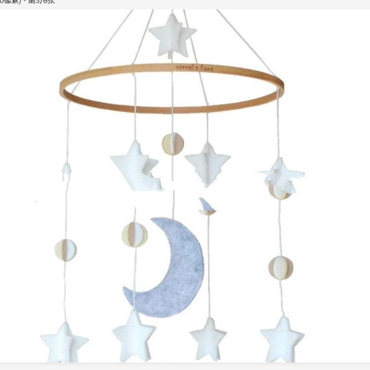 Crib Wind Chime Felt Ornaments
