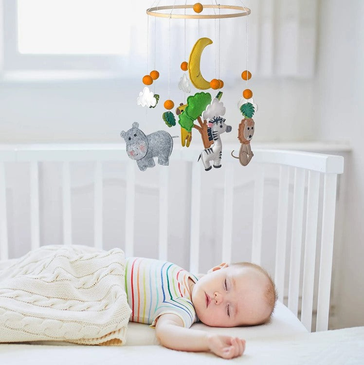 Crib Wind Chime Felt Ornaments