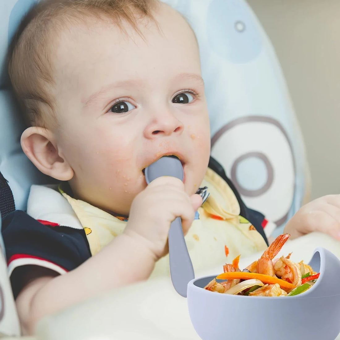 Silicone Sucker Bowl